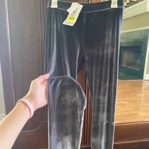 Velvet leggings